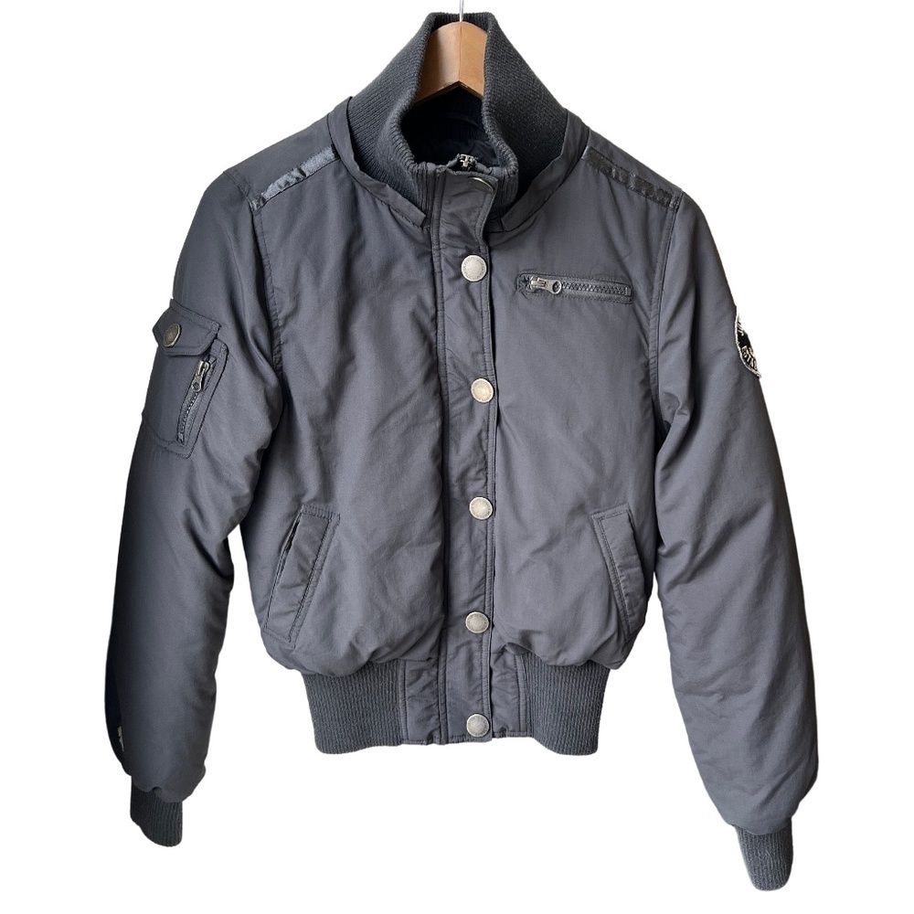 Joshua Perets Down filled Winter Bomber Jacket